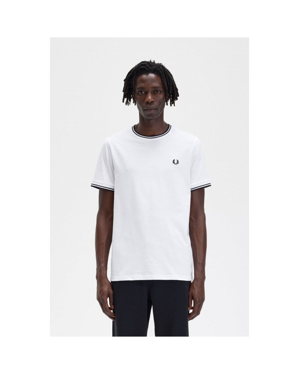 Fred Perry Mens Twin Tipped T-Shirt NOS