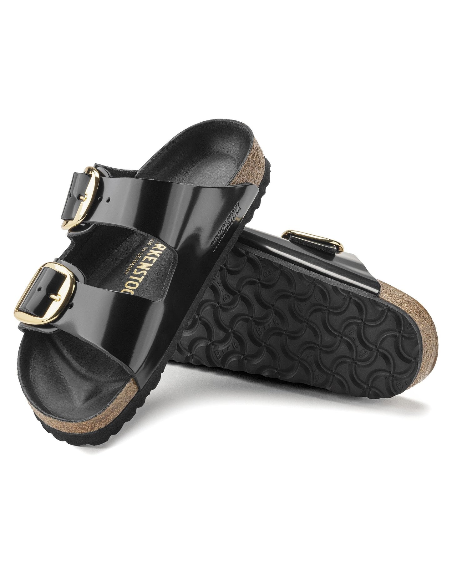 Birkenstock Arizona Big Buckle Womens Patent Leather Sandals
