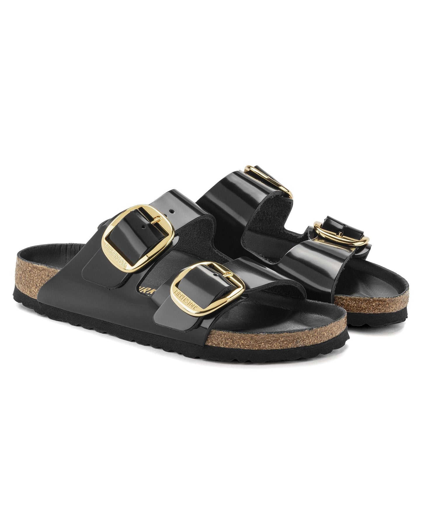 Birkenstock Arizona Big Buckle Womens Patent Leather Sandals
