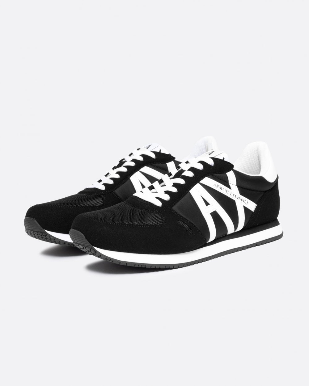Armani Exchange Mens AX Logo Retro Runner