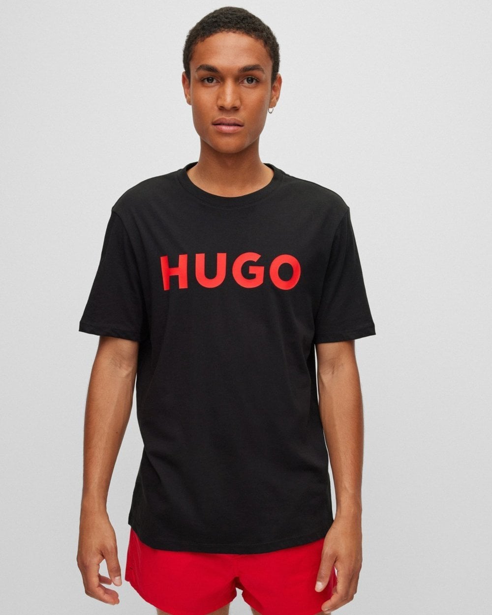 HUGO Dulivio Mens T-Shirt NOS - Black 001
