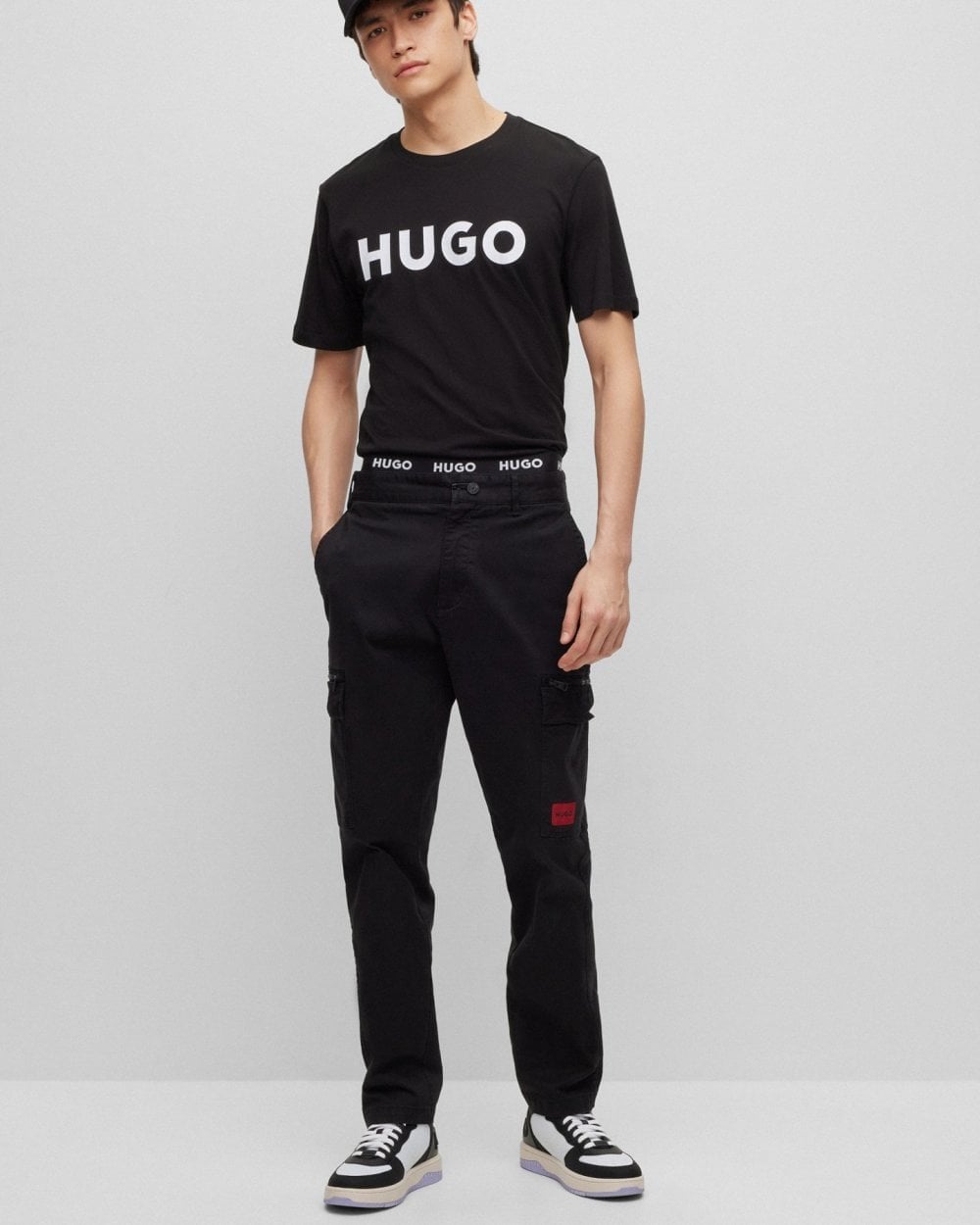 HUGO Dulivio Mens T-Shirt NOS - Black 002