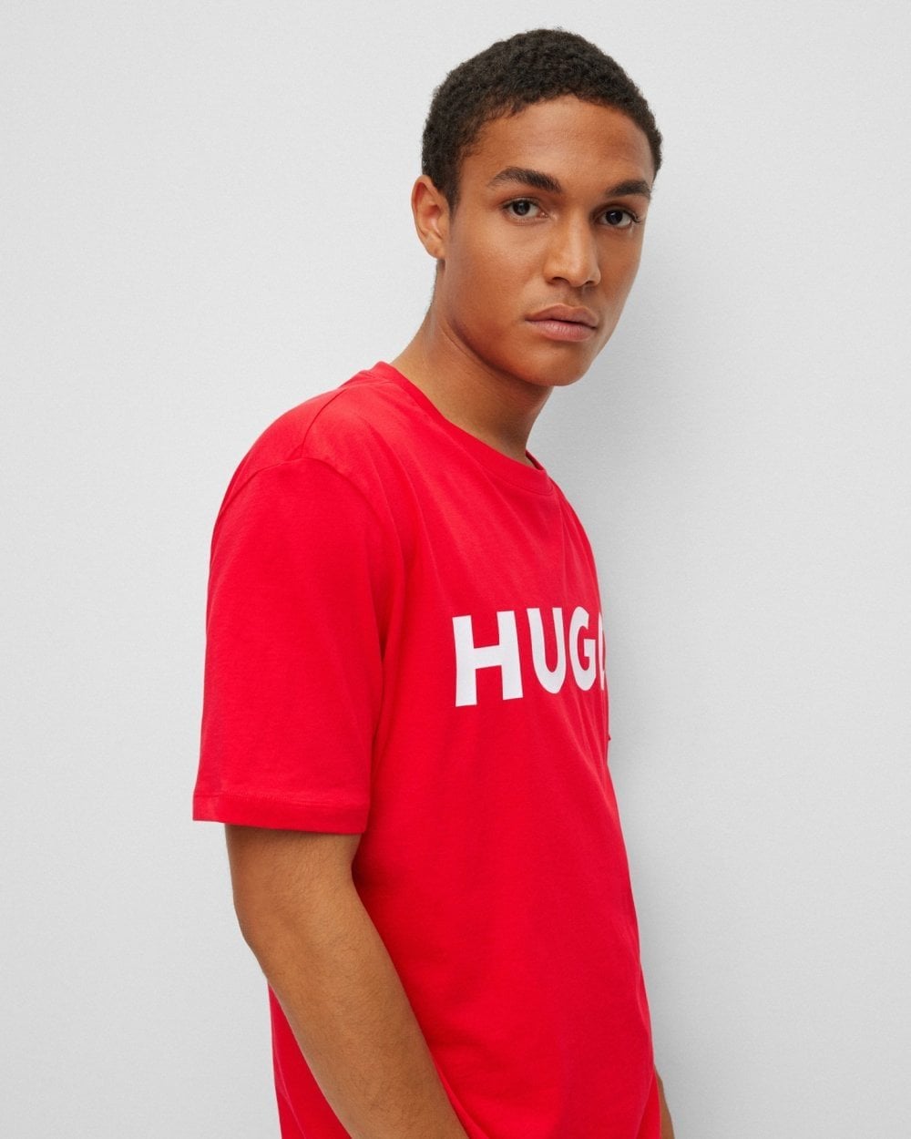 HUGO Dulivio Mens T-Shirt NOS - Red 693