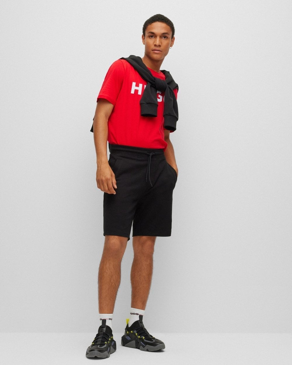 HUGO Dulivio Mens T-Shirt NOS - Red 693