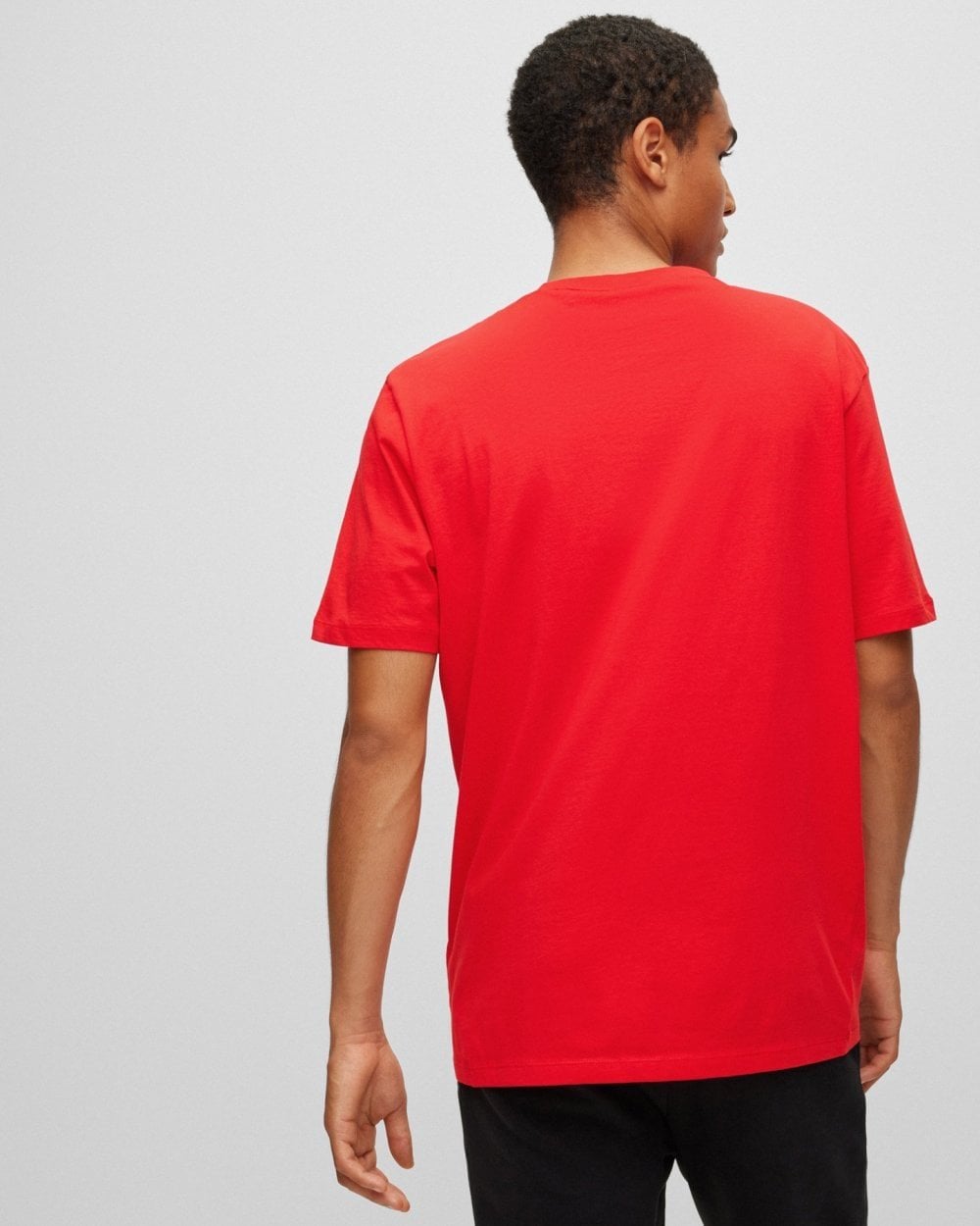 HUGO Dulivio Mens T-Shirt NOS - Red 693