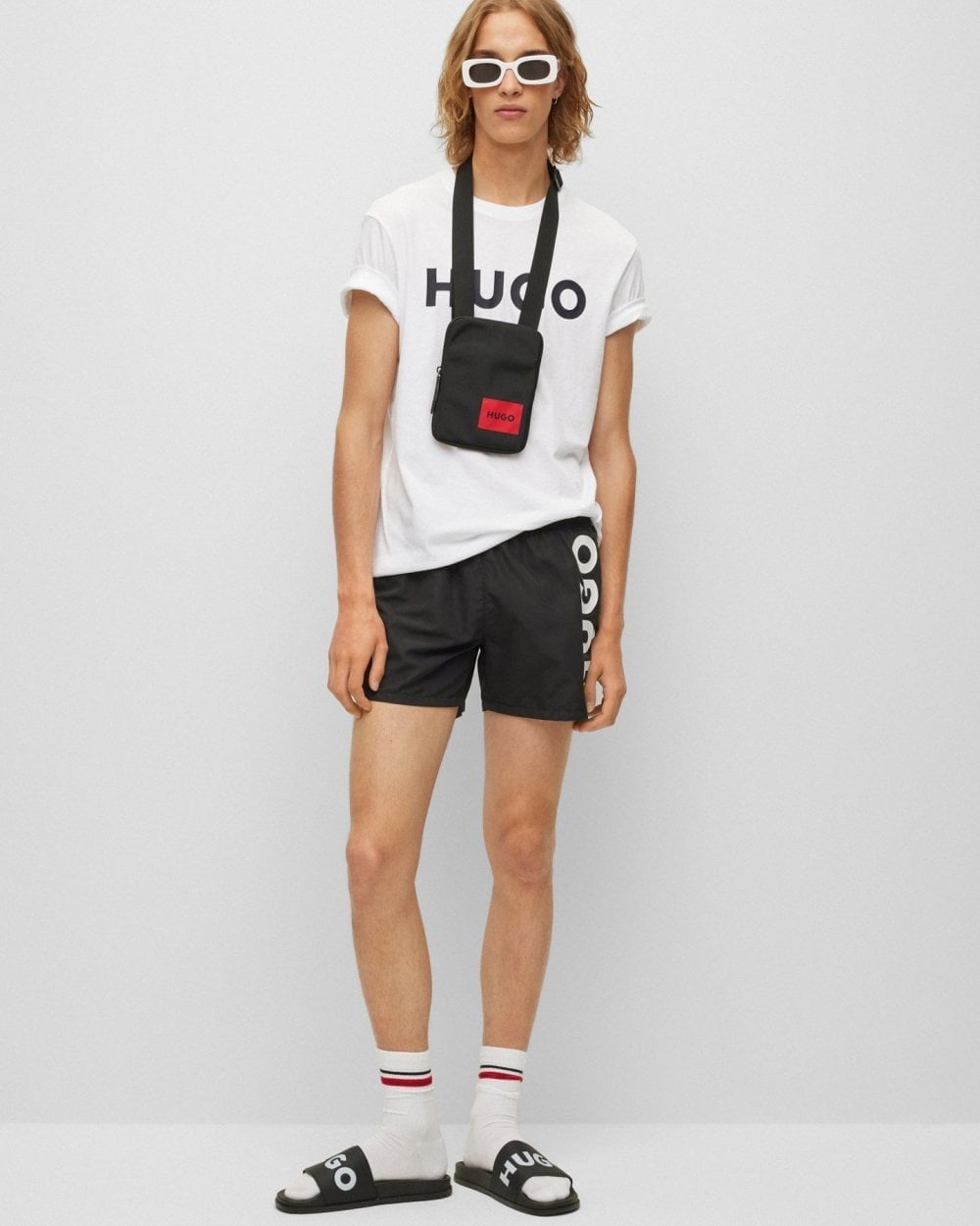 HUGO Dulivio Mens T-Shirt NOS - White 120