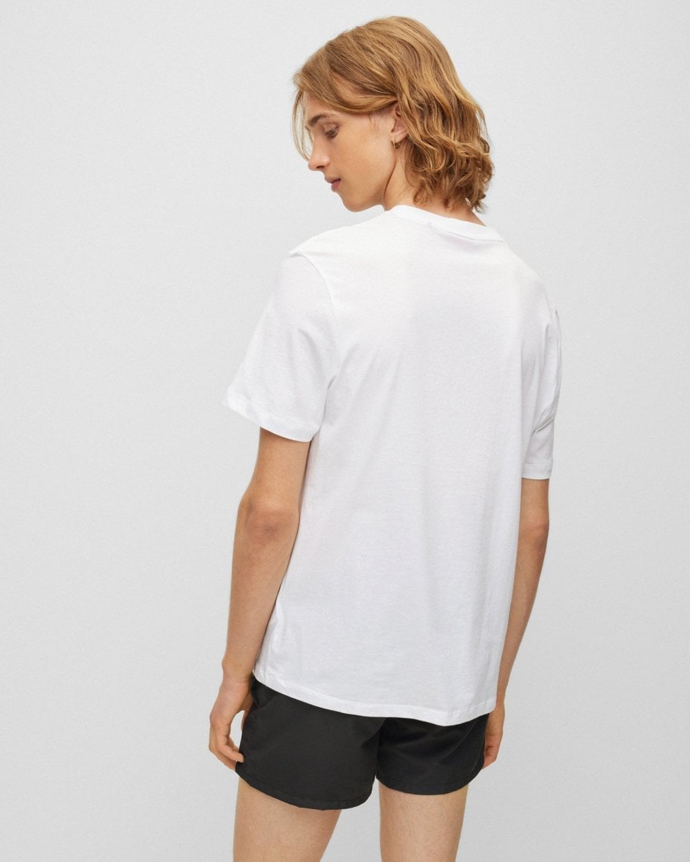 HUGO Dulivio Mens T-Shirt NOS - White 120