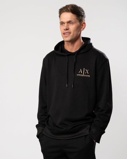 Armani Exchange Armani Exchange Mens 3D A|X Logo Pullover Hoodie
