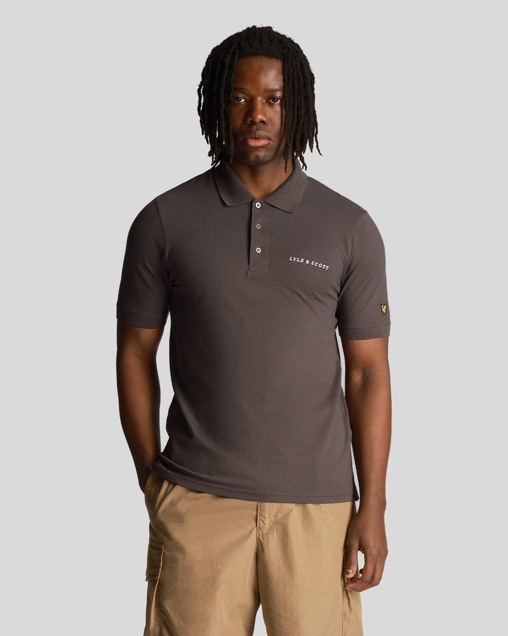 Lyle & Scott Embroidered Mens Polo Shirt