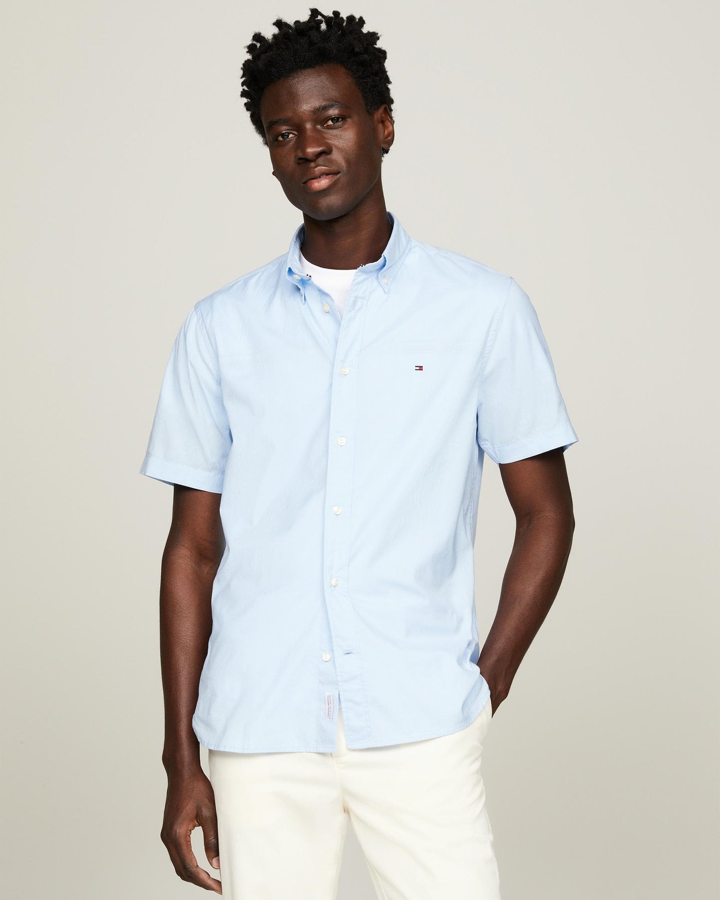 Tommy Hilfiger Flex Poplin Mens Shirt