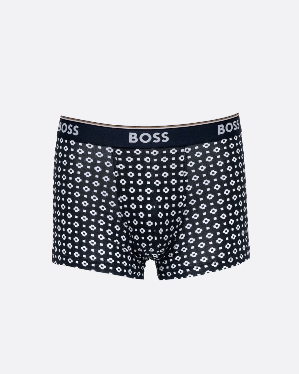 BOSS Orange BOSS Orange Power Design 3-Pack Mens Stretch-Cotton Trunks with Logo Waistbands