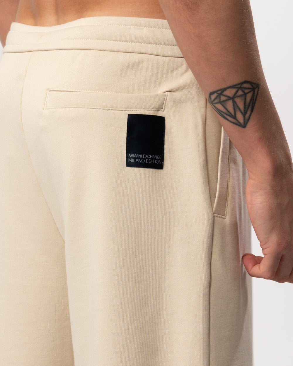 Armani Exchange Armani Exchange Mens Milano Edition French Terry Shorts