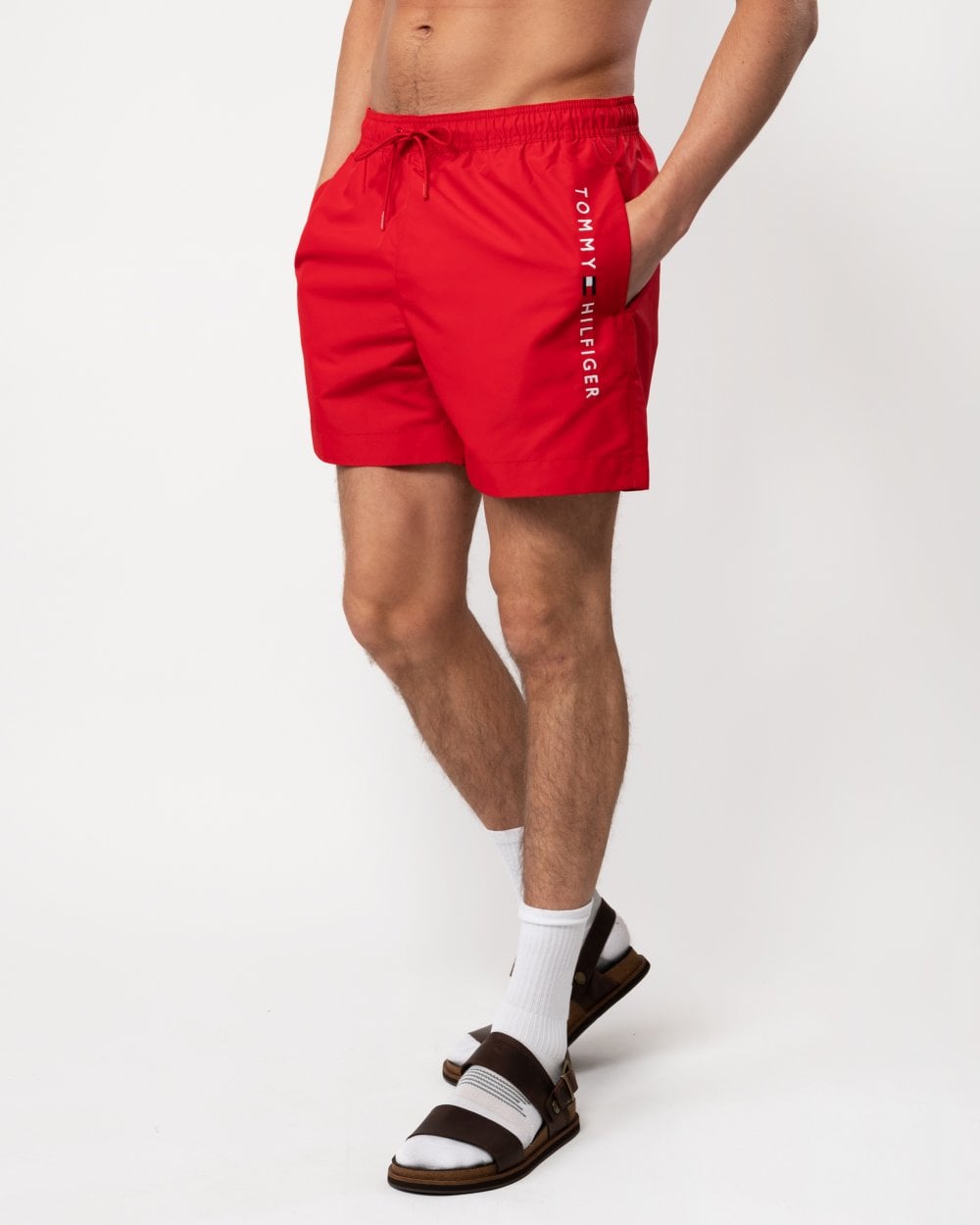 Tommy Hilfiger Medium Drawstring Mens Swim Shorts