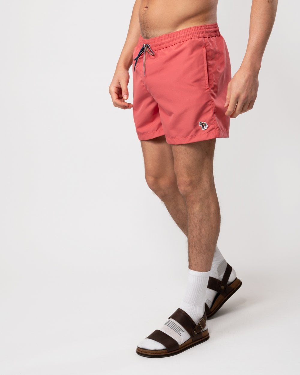 Paul Smith Mens Zebra Logo Swim Shorts