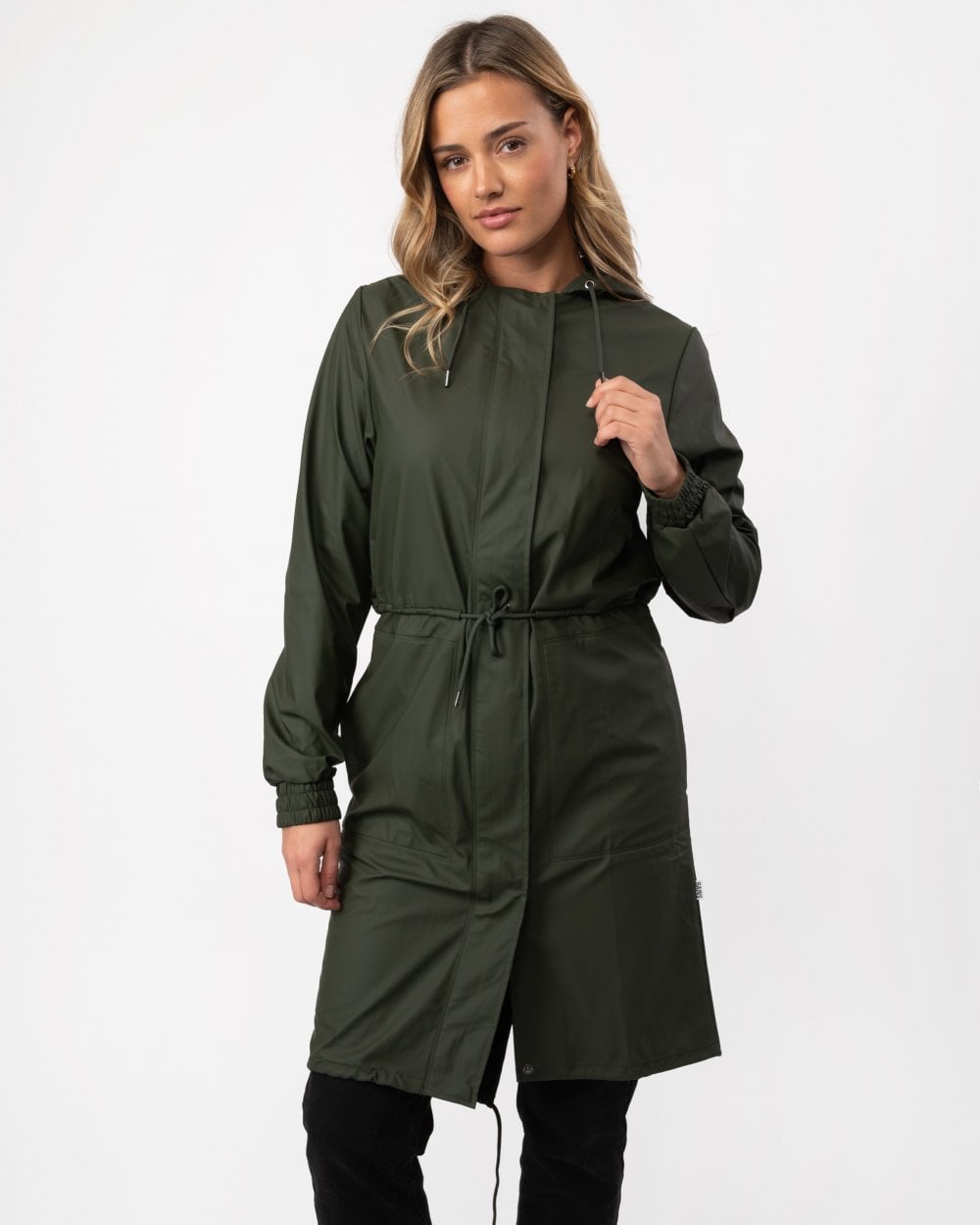 Rains Womens String Parka