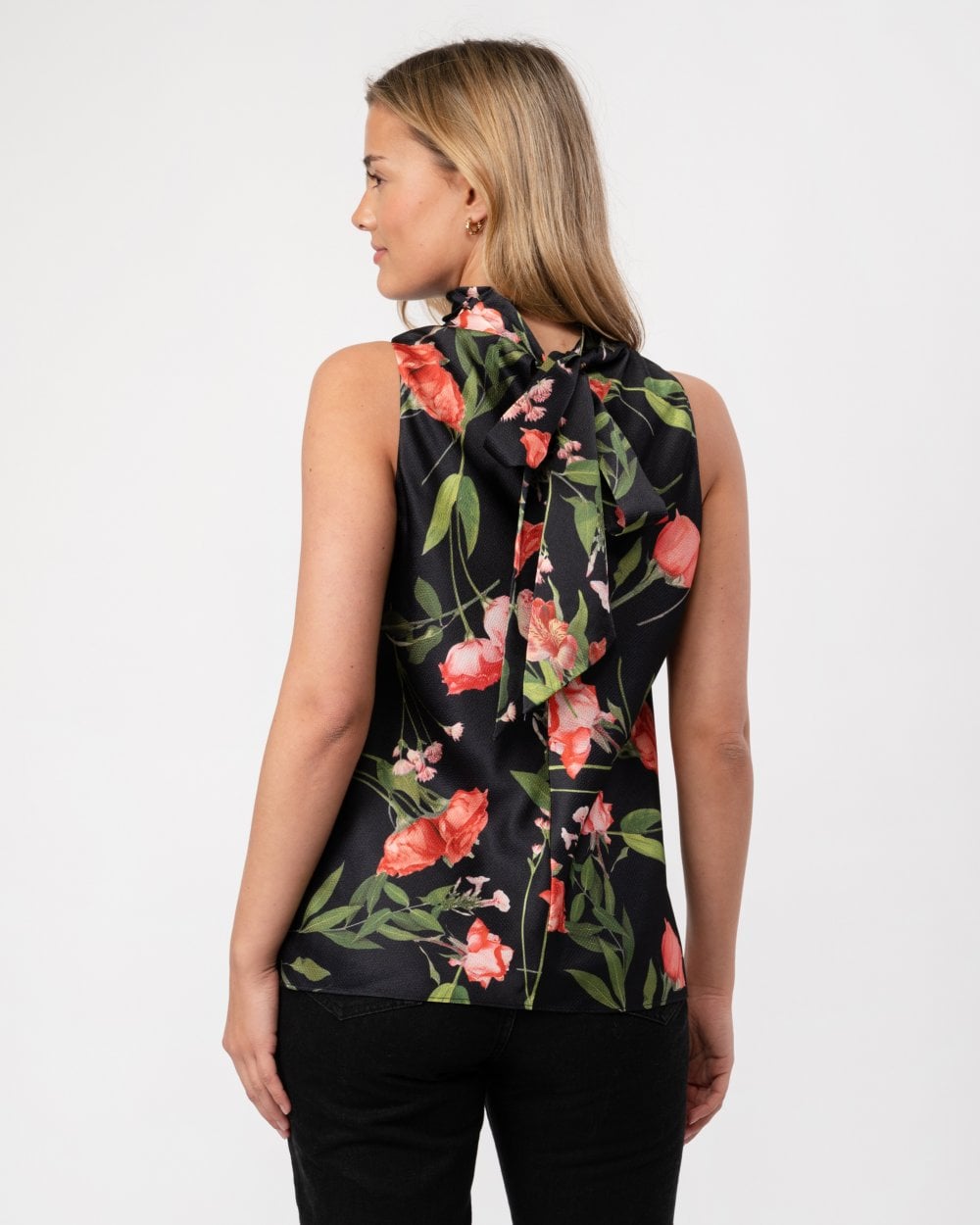 Ted Baker Raeven Womens Cowl Neck Sleeveless Top