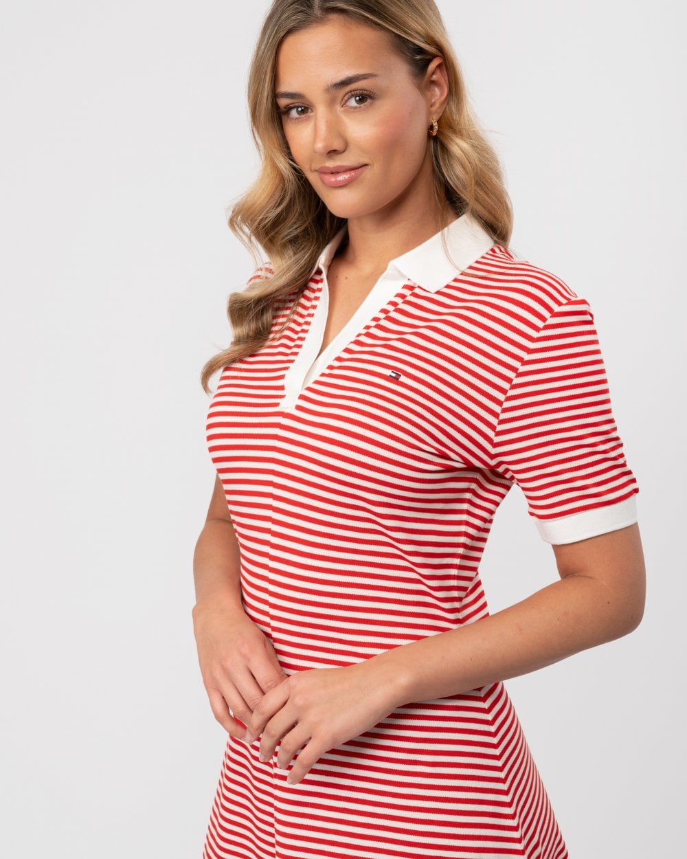 Tommy Hilfiger F&F Open Placket Lyocell Womens Polo Dress
