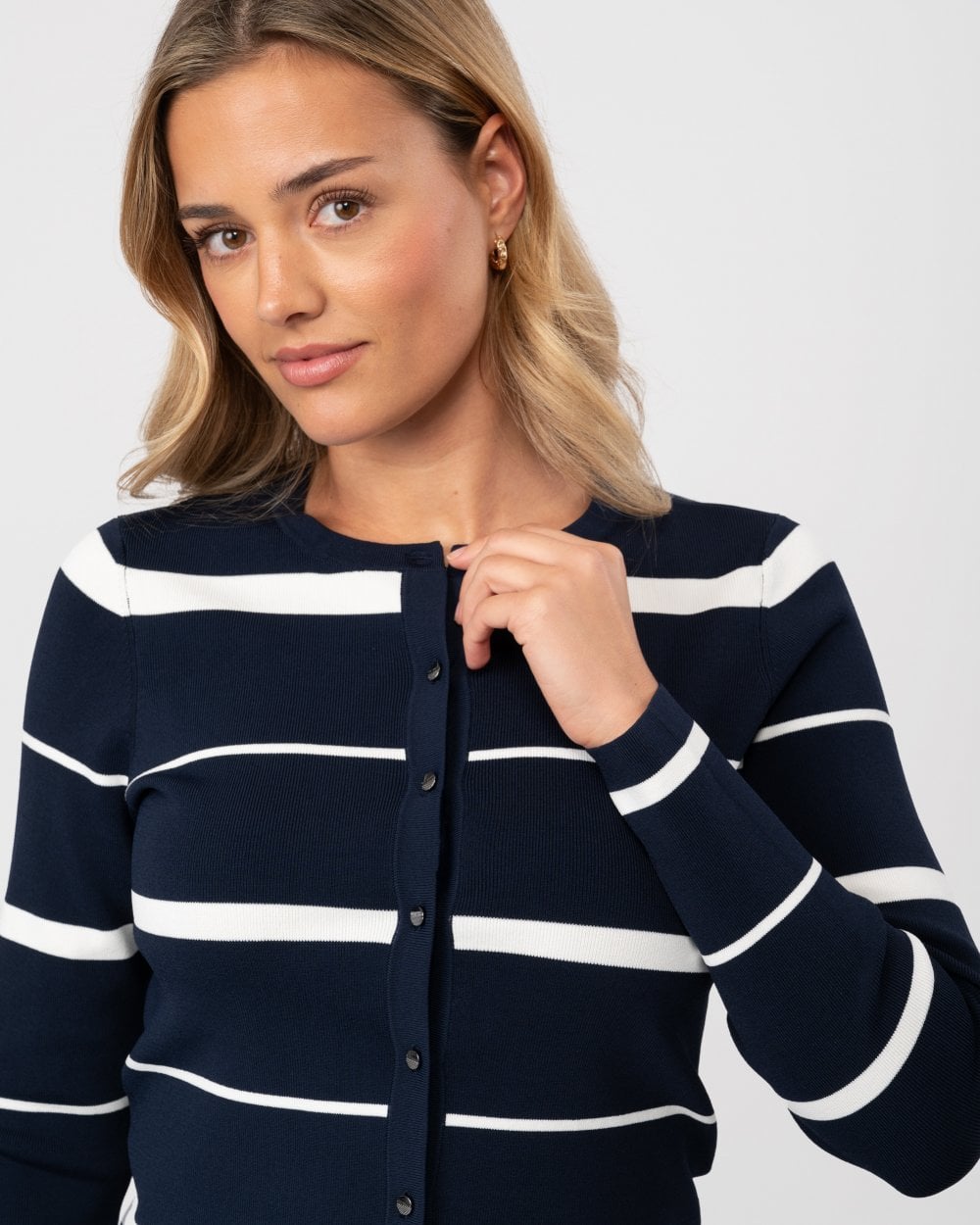 Ted Baker Eloriaa Womens Crew Neck Fitted Cardigan