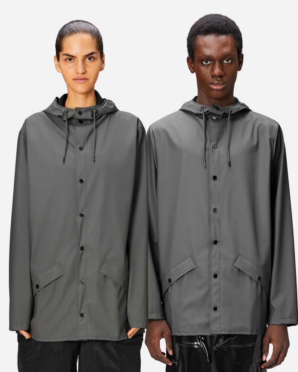 Rains Unisex Jacket - 13 Grey