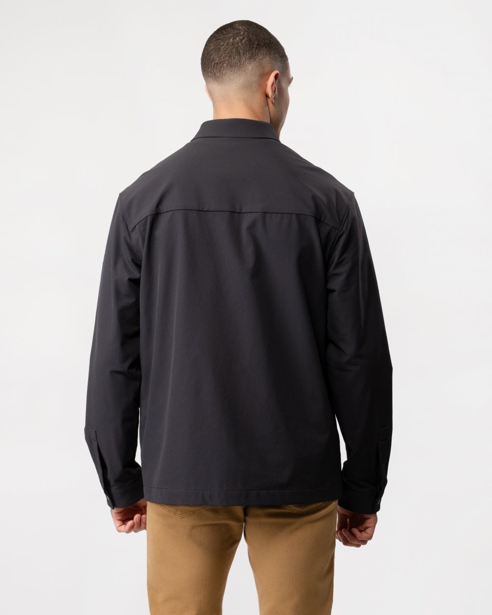 BOSS Green Expedit Mens Overshirt - Charcoal 016