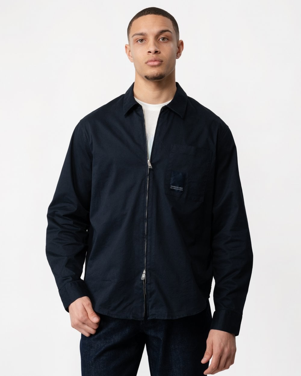 Armani Exchange Armani Exchange Mens Milano Edition Overshirt