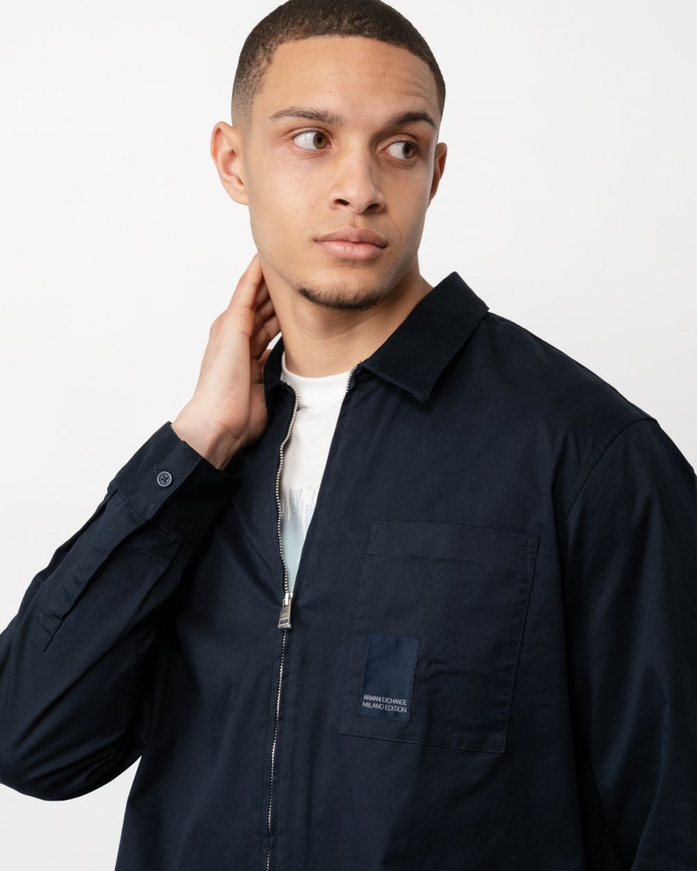 Armani Exchange Armani Exchange Mens Milano Edition Overshirt