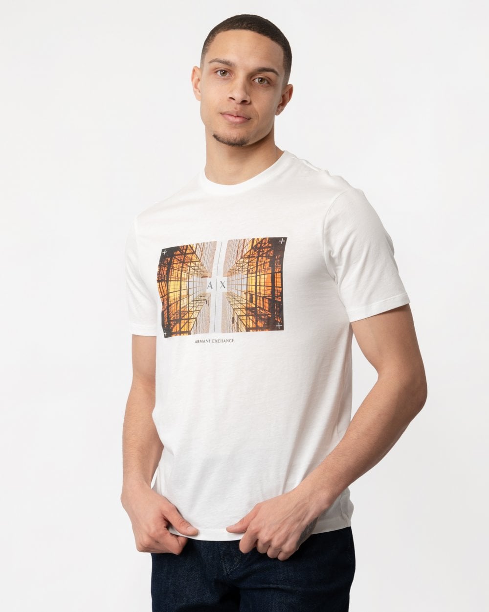 Armani Exchange Armani Exchange Mens Graphic Print T-Shirt