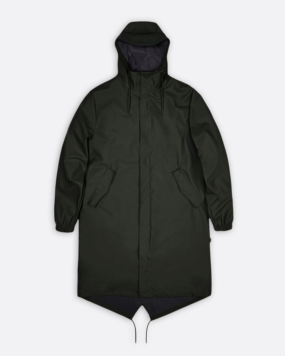 Rains Unisex Fishtail Parka - 03 Green