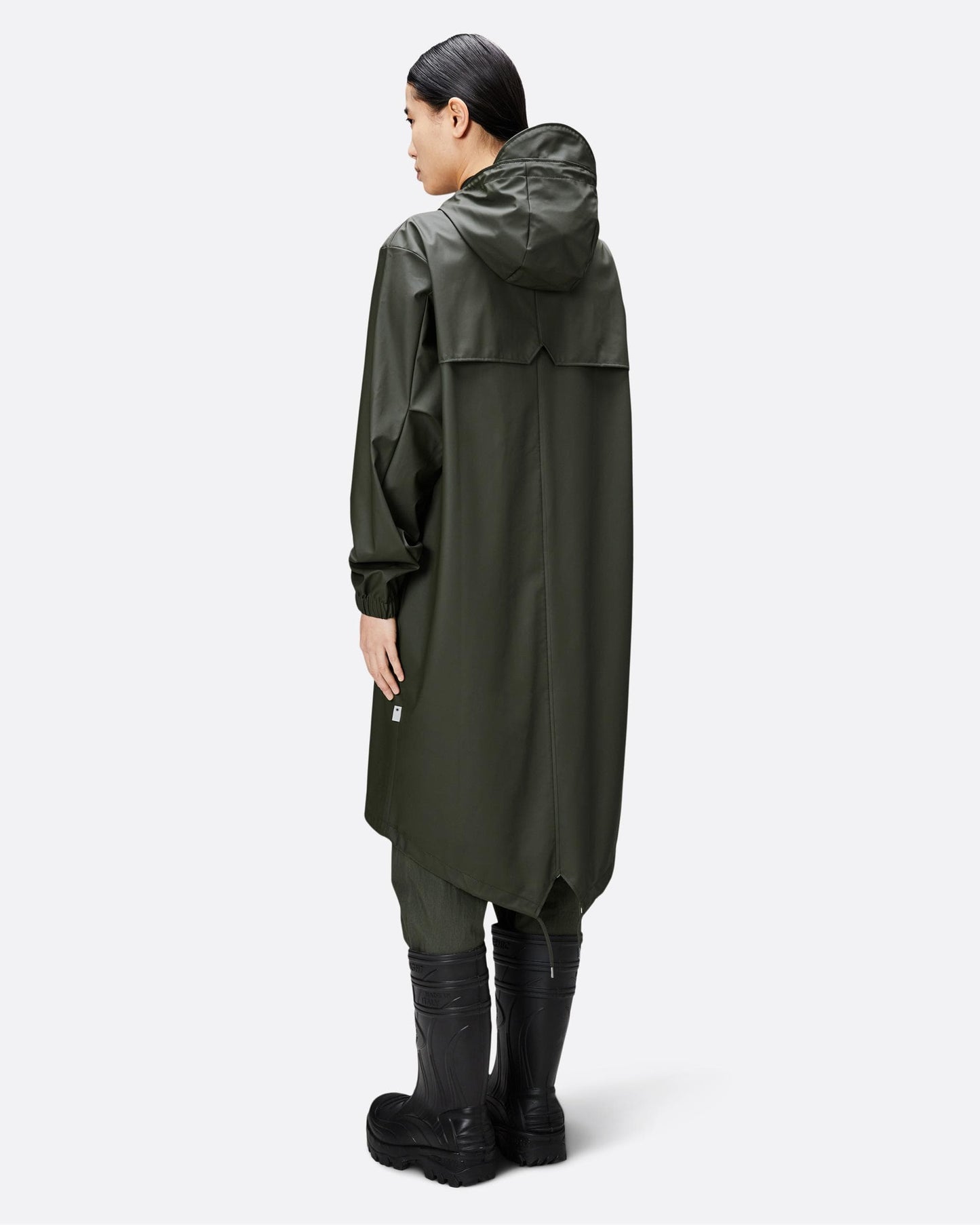 Rains Unisex Fishtail Parka - 03 Green