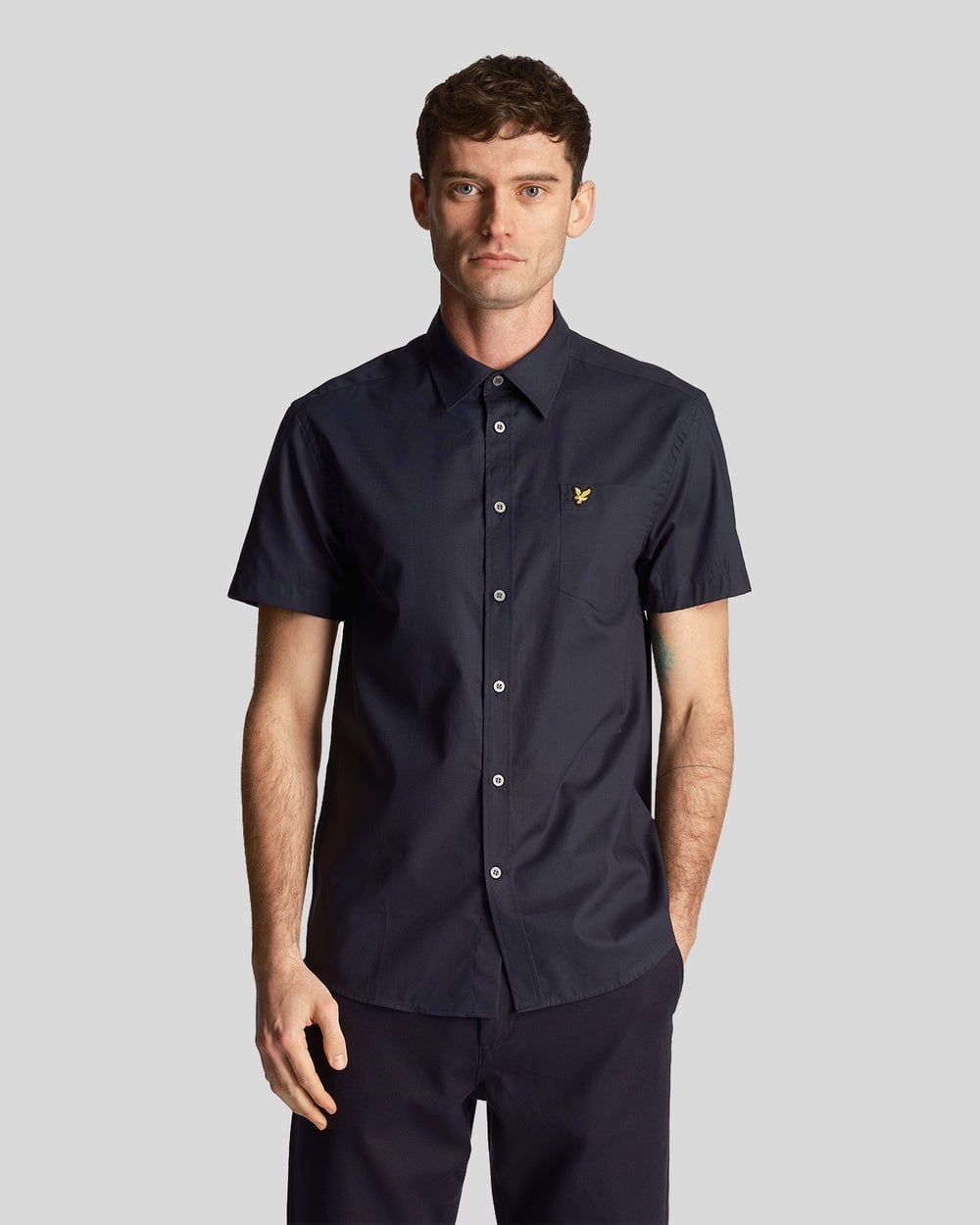 Lyle & Scott Plain Poplin Mens Shirt