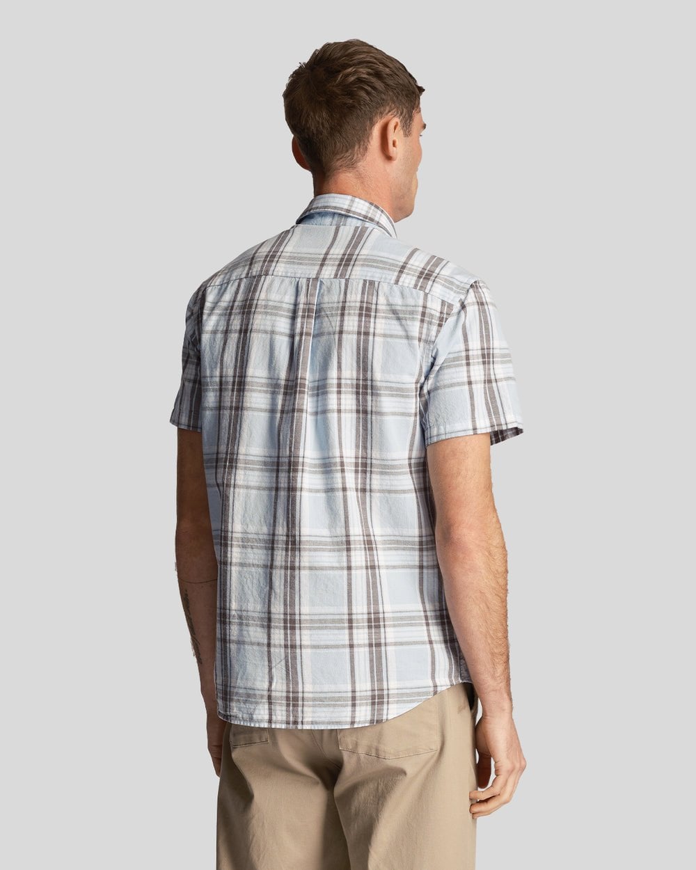 Lyle & Scott Lyle & Scott Linen Mens Check Shirt