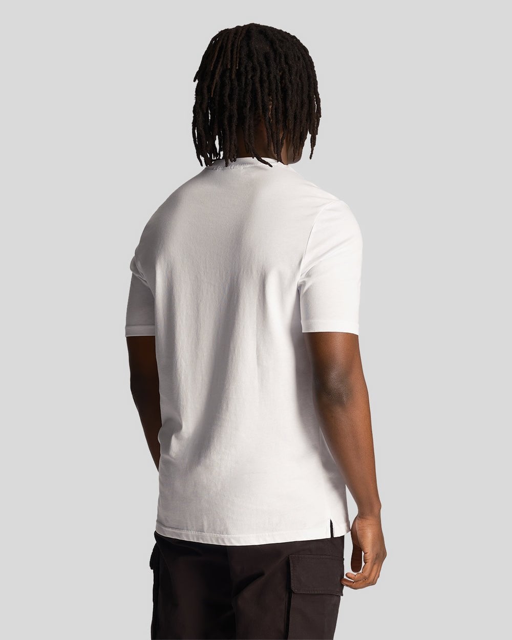Lyle & Scott Vibrations Print Mens T-Shirt - 626 White
