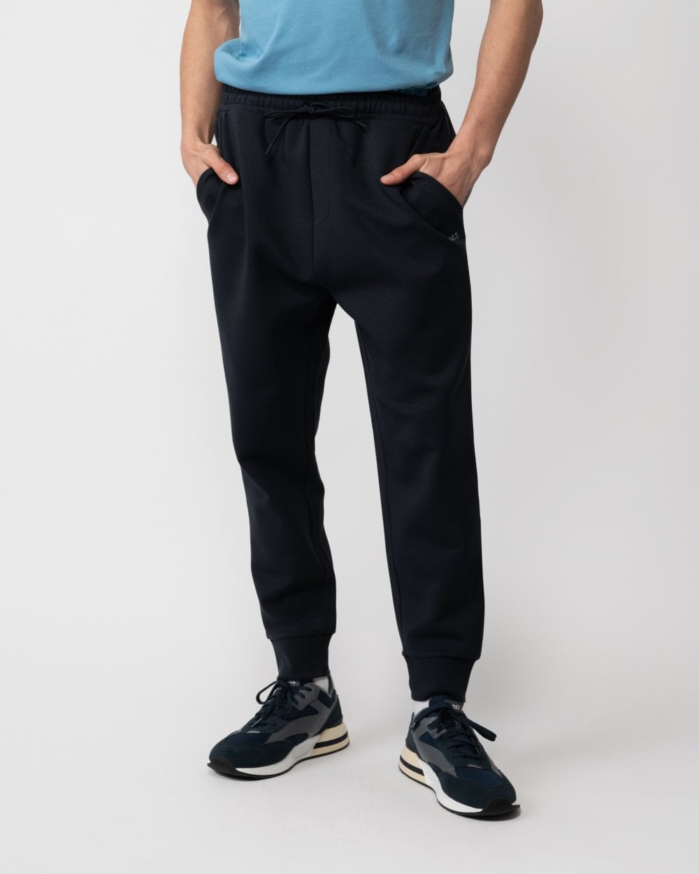 BOSS Green Hadiko Mens Cuffed Hem Joggers NOS - Dark Blue 402