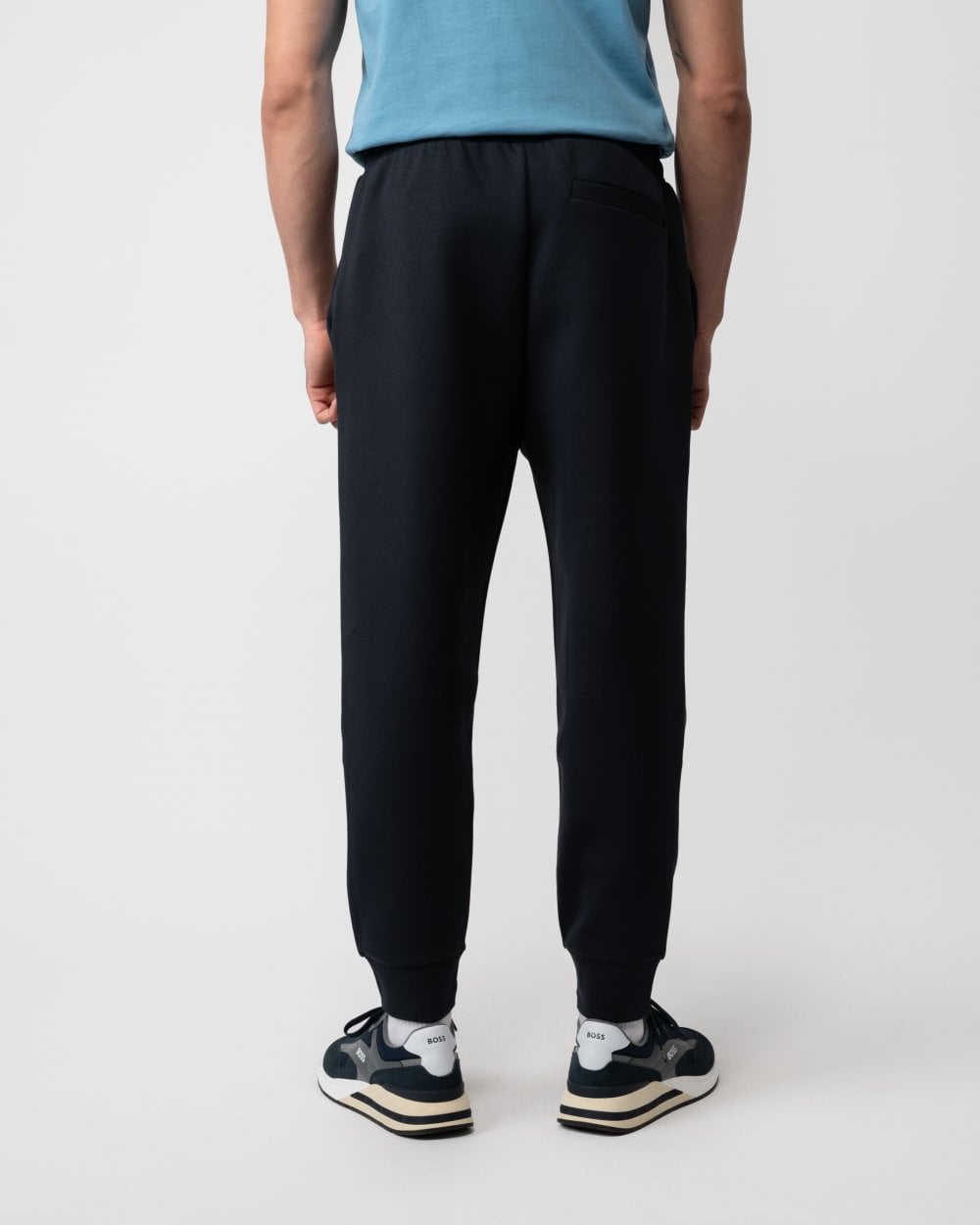 BOSS Green Hadiko Mens Cuffed Hem Joggers NOS - Dark Blue 402