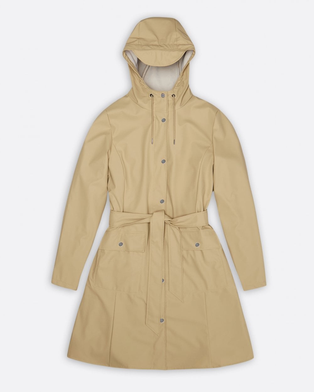 Rains Curve Womens Jacket - 24 Sand