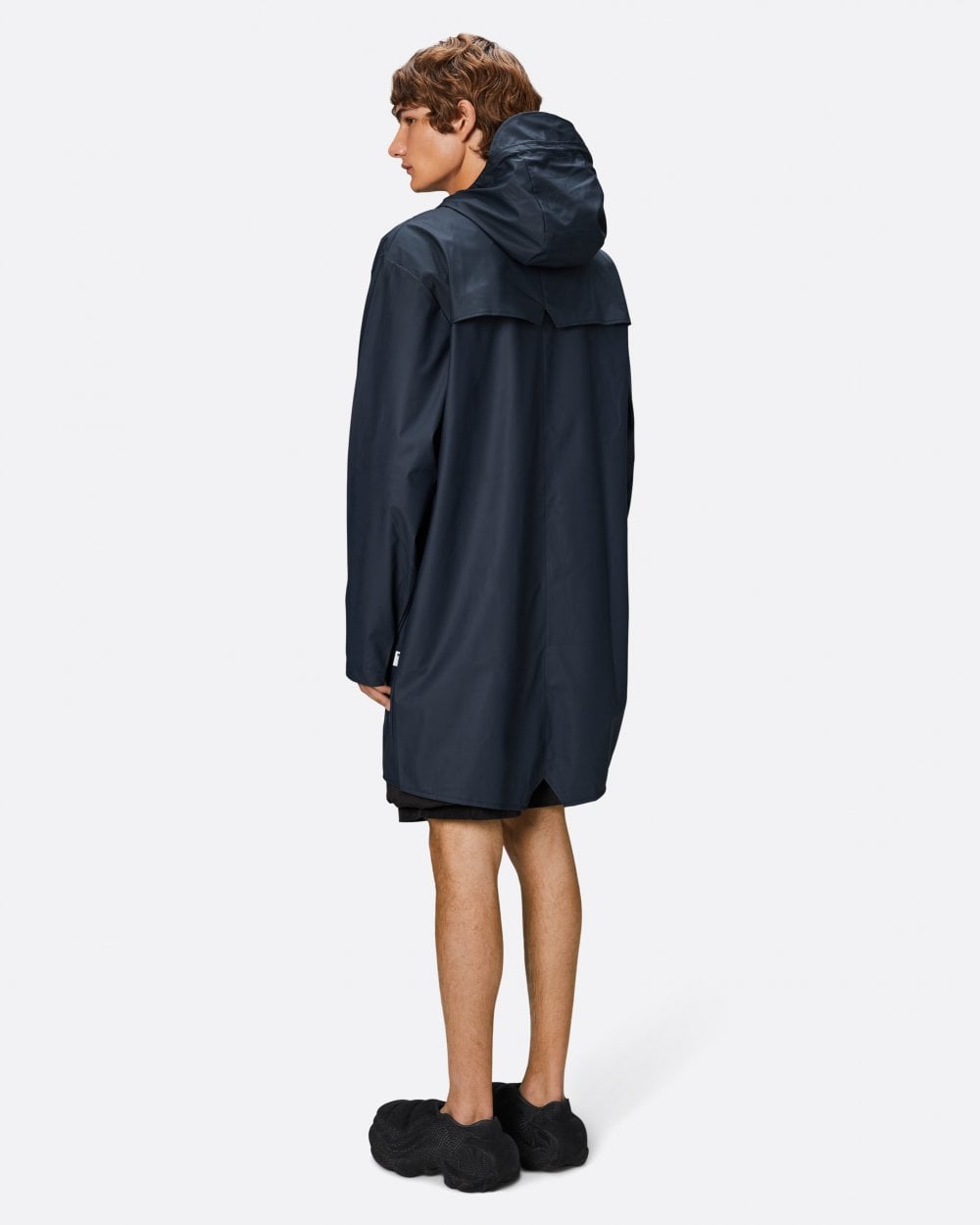 Rains Long Unisex Jacket - 47 Navy