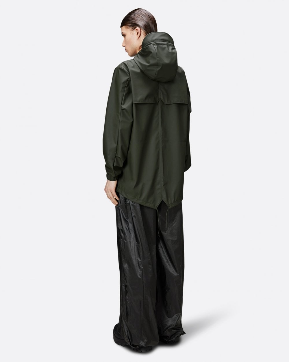 Rains Unisex Fishtail Jacket - 03 Green