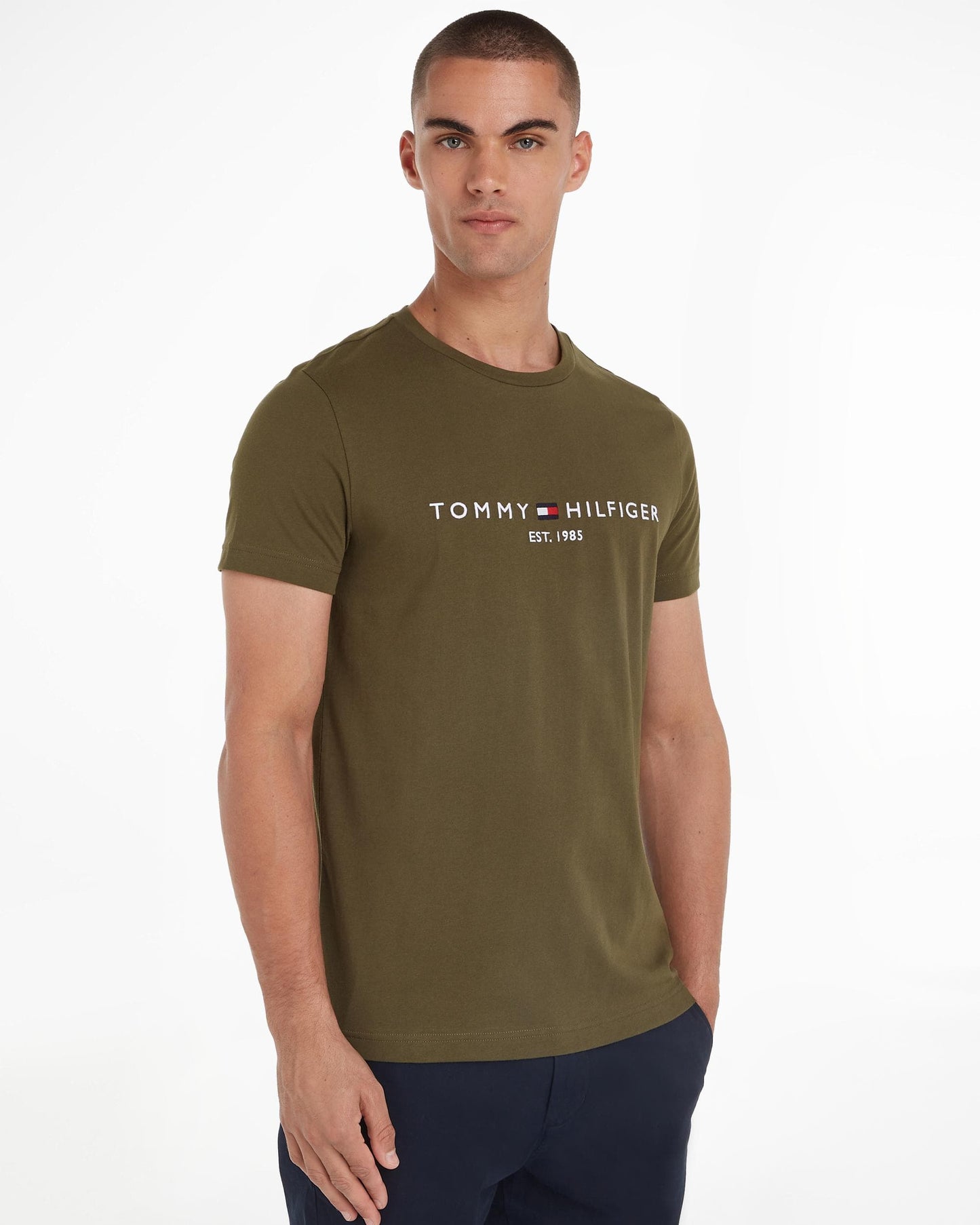 Tommy Hilfiger Tommy Logo Basic Mens T-Shirt