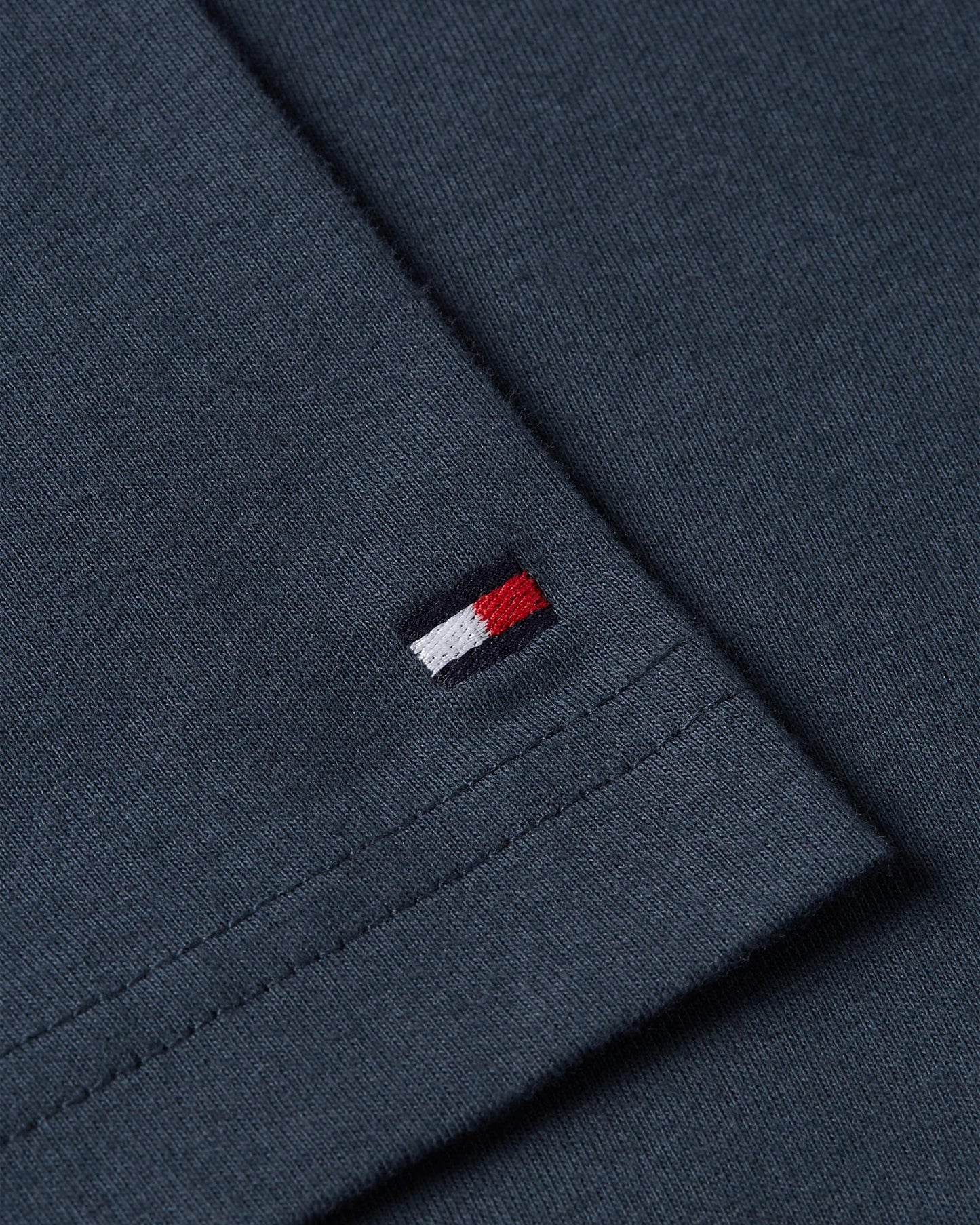 Tommy Hilfiger Tommy Logo Basic Mens T-Shirt - Military Denim