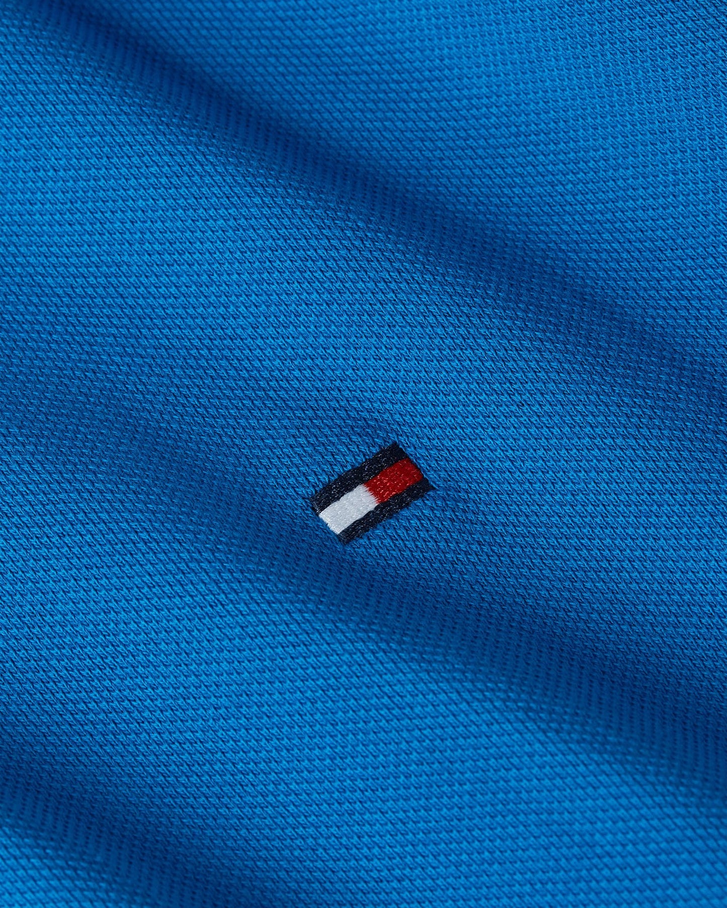 Tommy Hilfiger Core 1985 Slim Mens Polo Shirt - Vibrant Indigo
