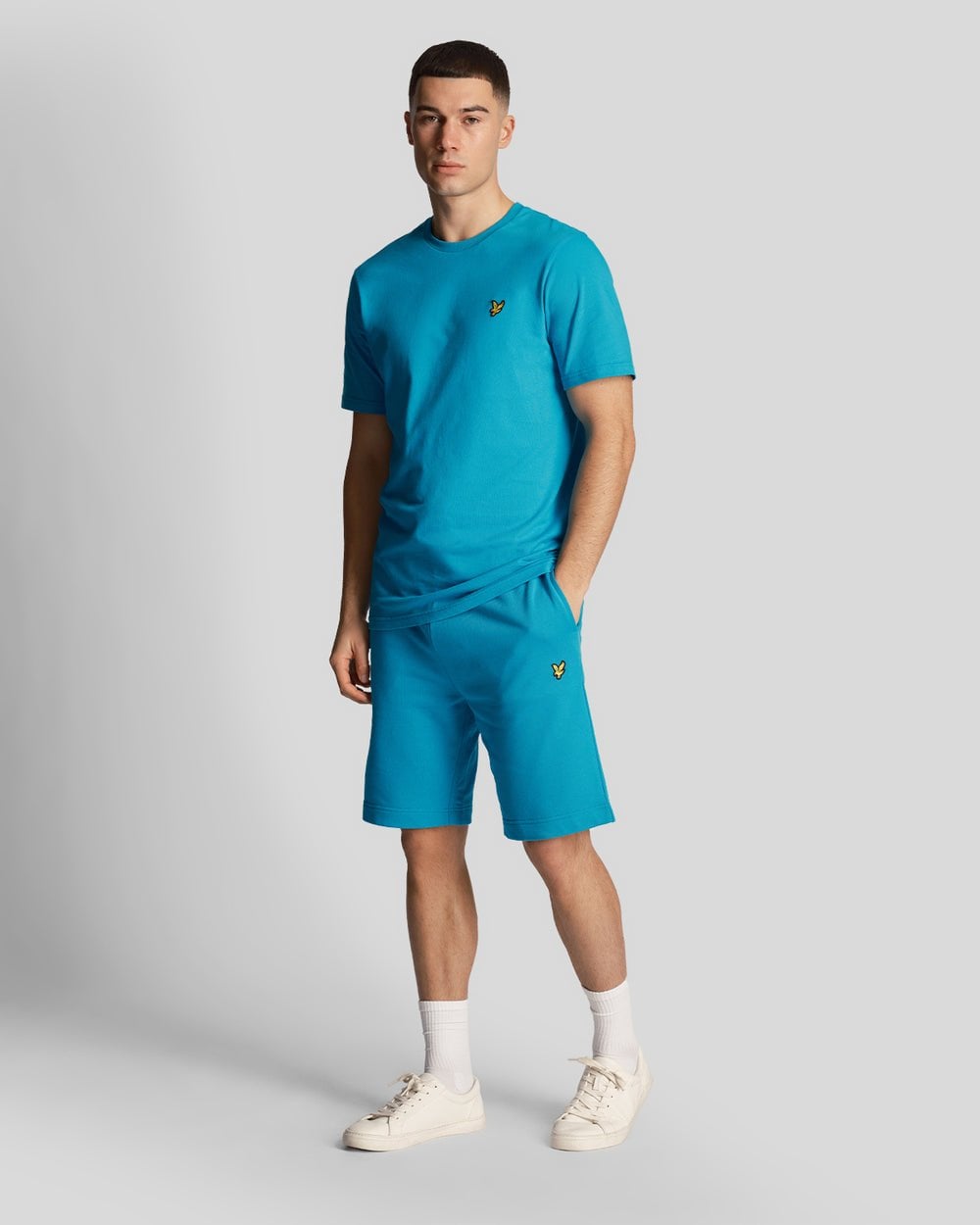 Lyle & Scott Plain Mens T-Shirt TS400VOG - X293 Leisure Blue