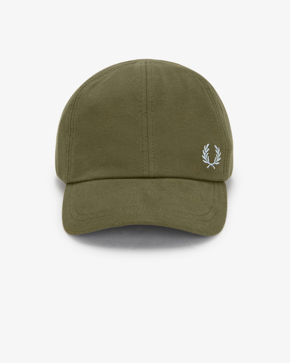 Fred Perry Classic Piqué Cap - Uniform Green/Light Ice V41