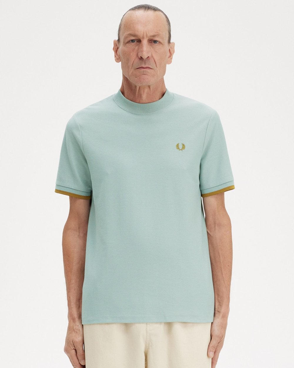 Fred Perry Fred Perry Mens Tipped Cuff Pique T-Shirt