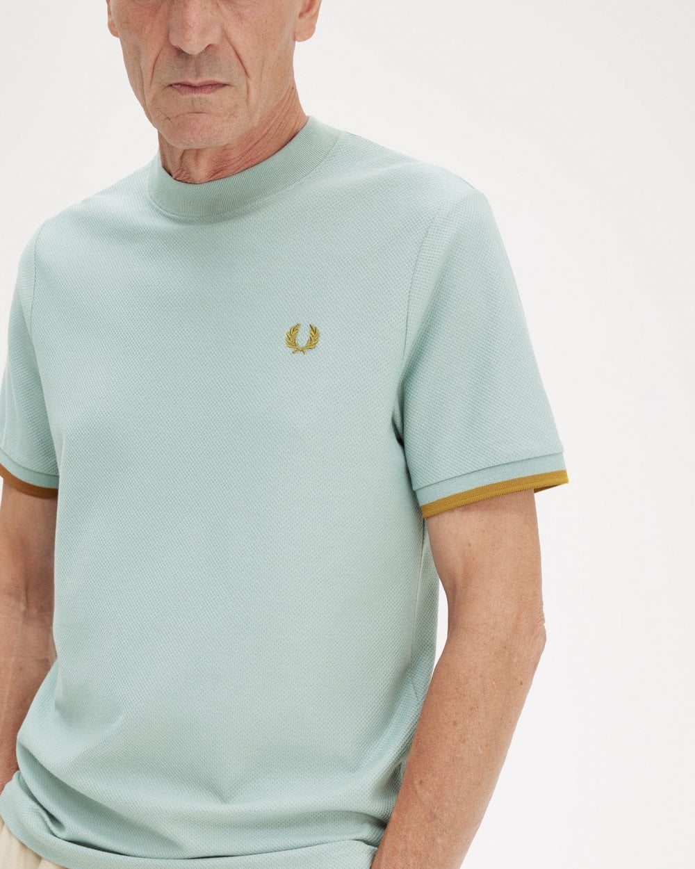 Fred Perry Fred Perry Mens Tipped Cuff Pique T-Shirt