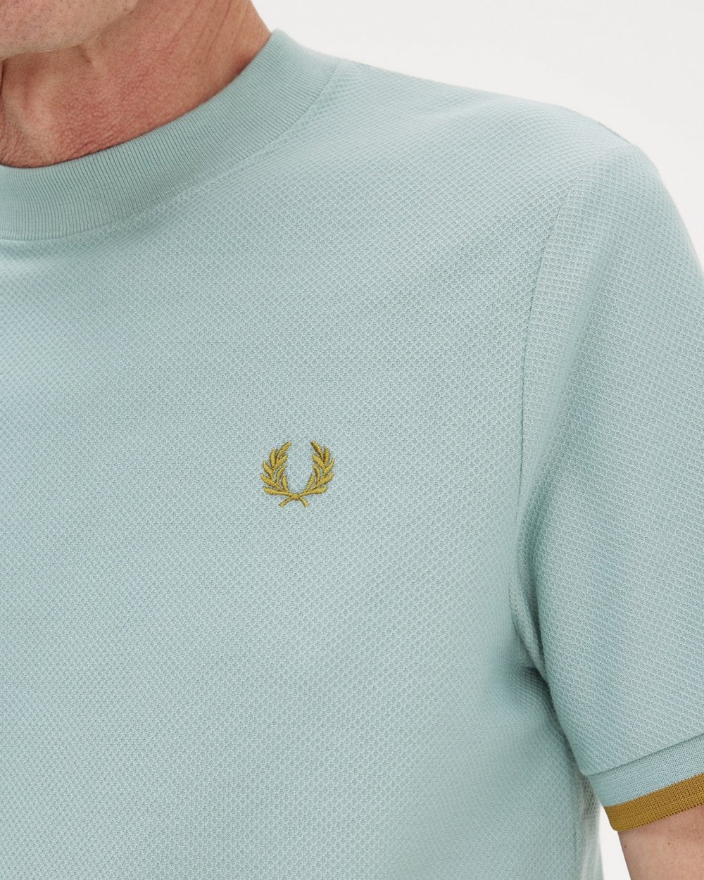 Fred Perry Fred Perry Mens Tipped Cuff Pique T-Shirt