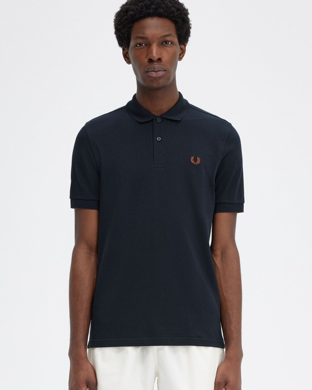 Fred Perry Mens Plain Signature Polo Shirt