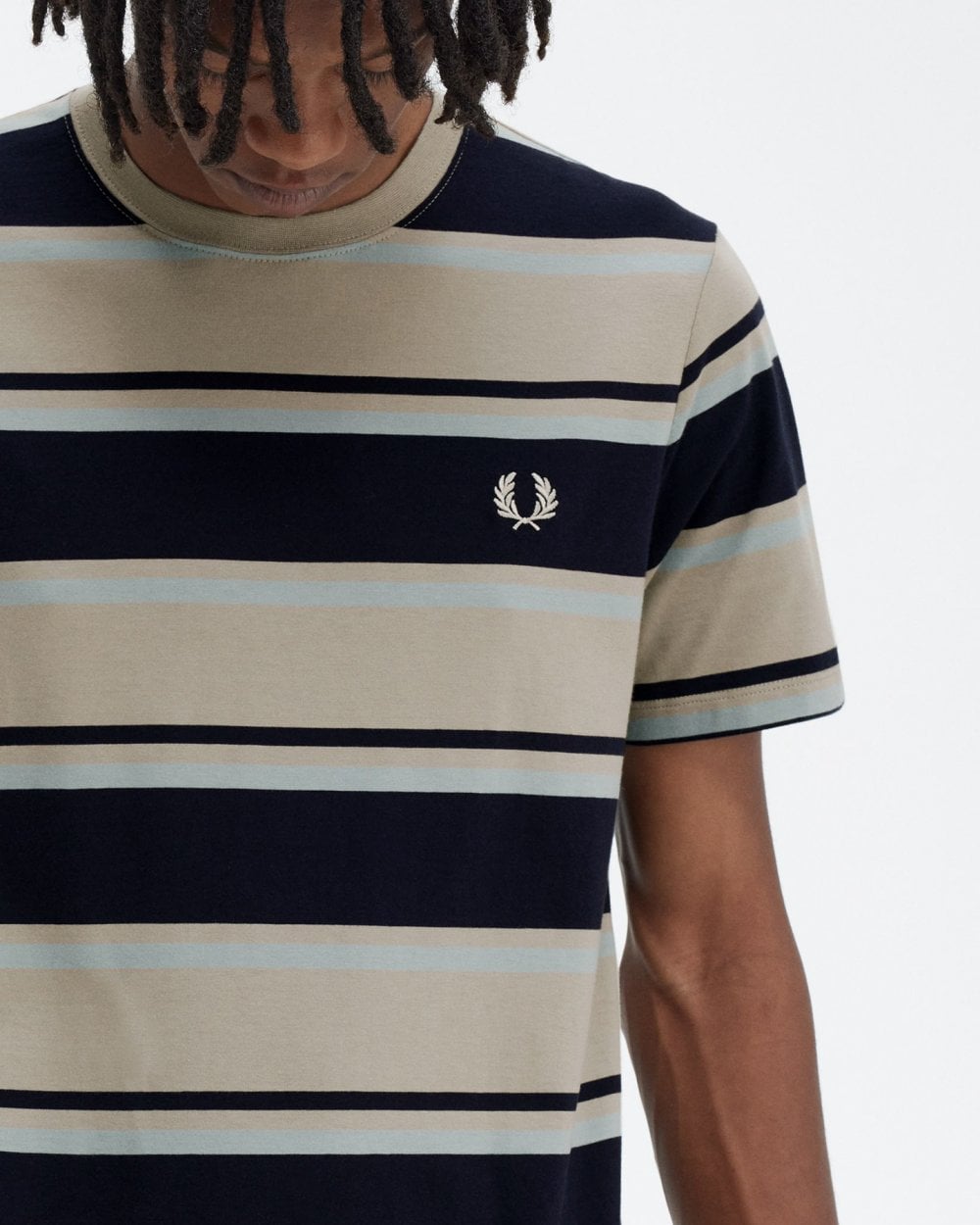 Fred Perry Fred Perry Mens Bold Stripe T-Shirt