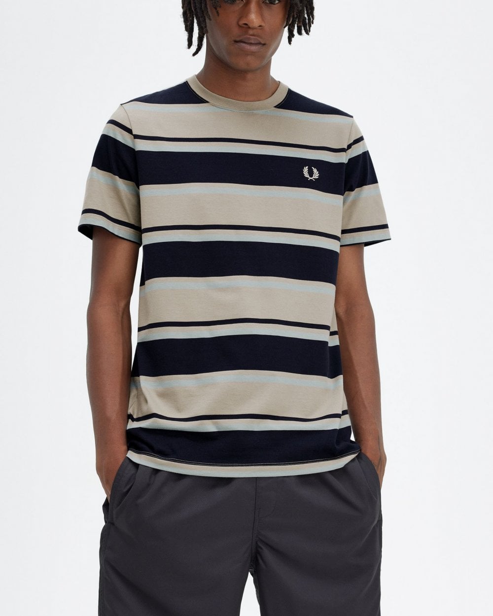 Fred Perry Fred Perry Mens Bold Stripe T-Shirt