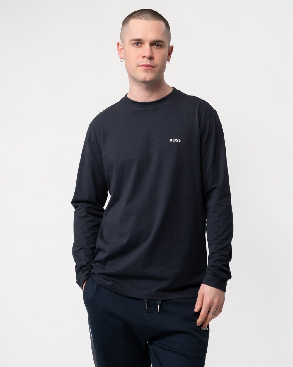 BOSS Green Tee Long Mens Long Sleeve T-Shirt