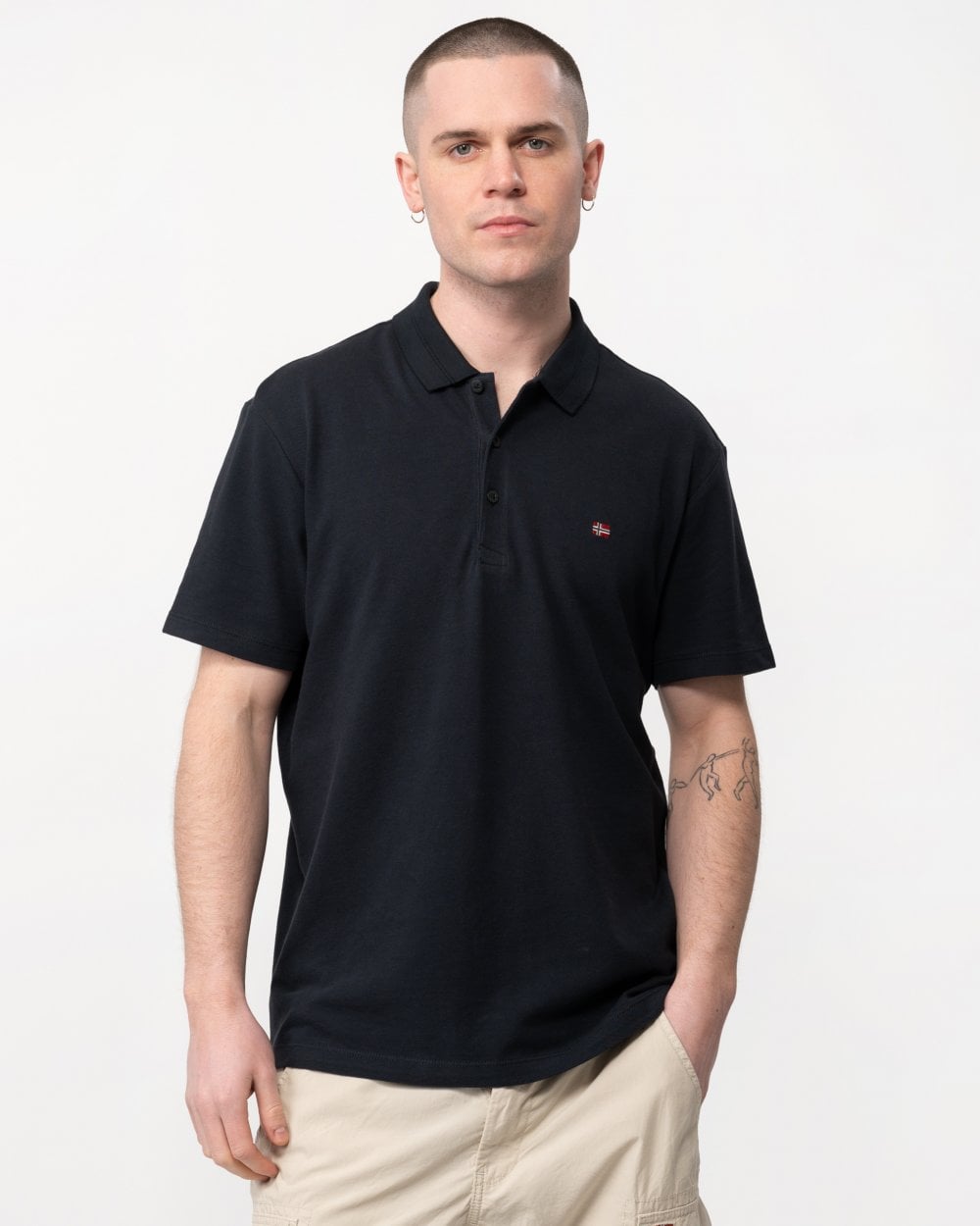 Napapijri Ealis Mens Short Sleeve Polo Shirt